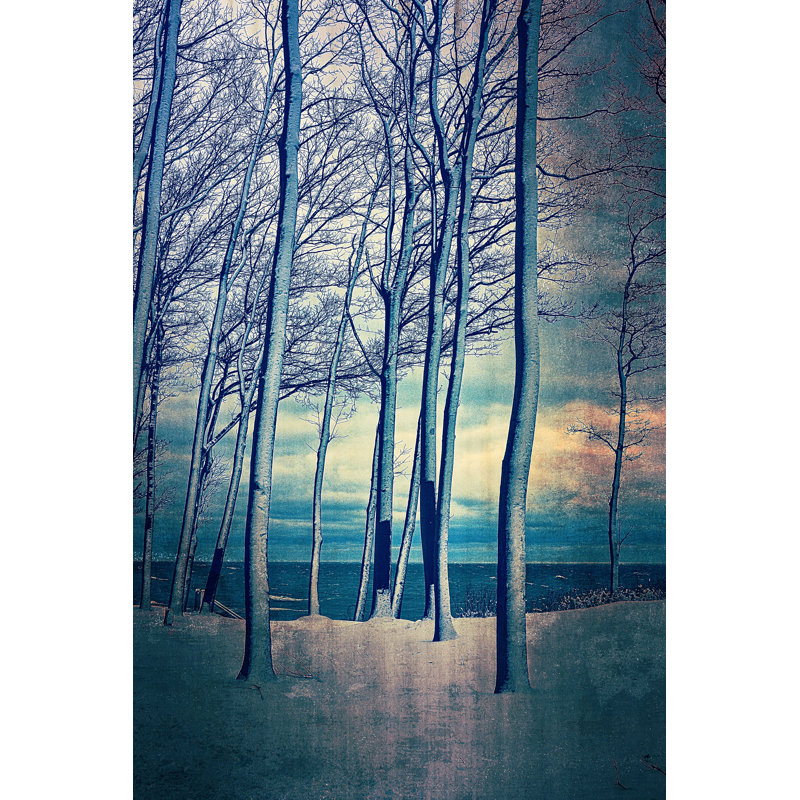 Winter At Lake Michigan by Michelle Calkins - Wrapped Canvas Art Prints, 30cm H x 20cm W