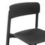 Chaise d'appoint de patio empilable Vowa-101122126