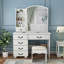 Vanity Table With Mirror And Lights