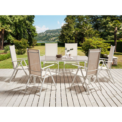 Cristina Foldable Outdoor Patio Dining Armchair