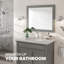 Miroir de salle de bain Minnich