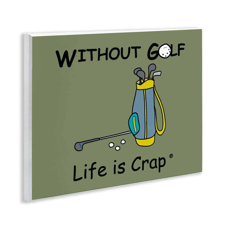 Art mural «Life Crap Sans Golf» par LIC