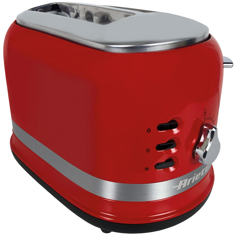 Ariete Moderna 2 Slice Toaster, Red