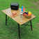 Aniso 90cm Solid Wood Rectangular Adjustable Folding Table