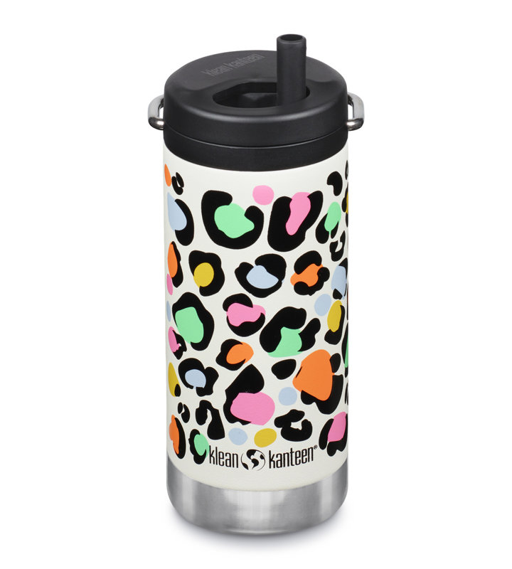 Tkwide 12Oz (W/ Twist Cap) Leopard Print