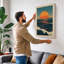 Sun Over Waves Coastal - Wrapped Canvas-1969479711-1969479705