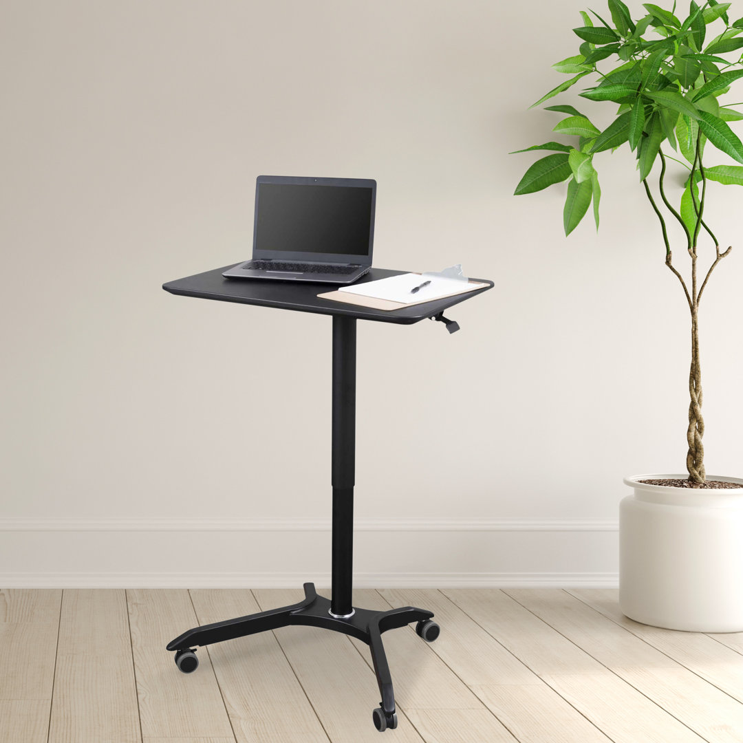 Cheverus Adjustable Laptop Cart Inbox Zero 