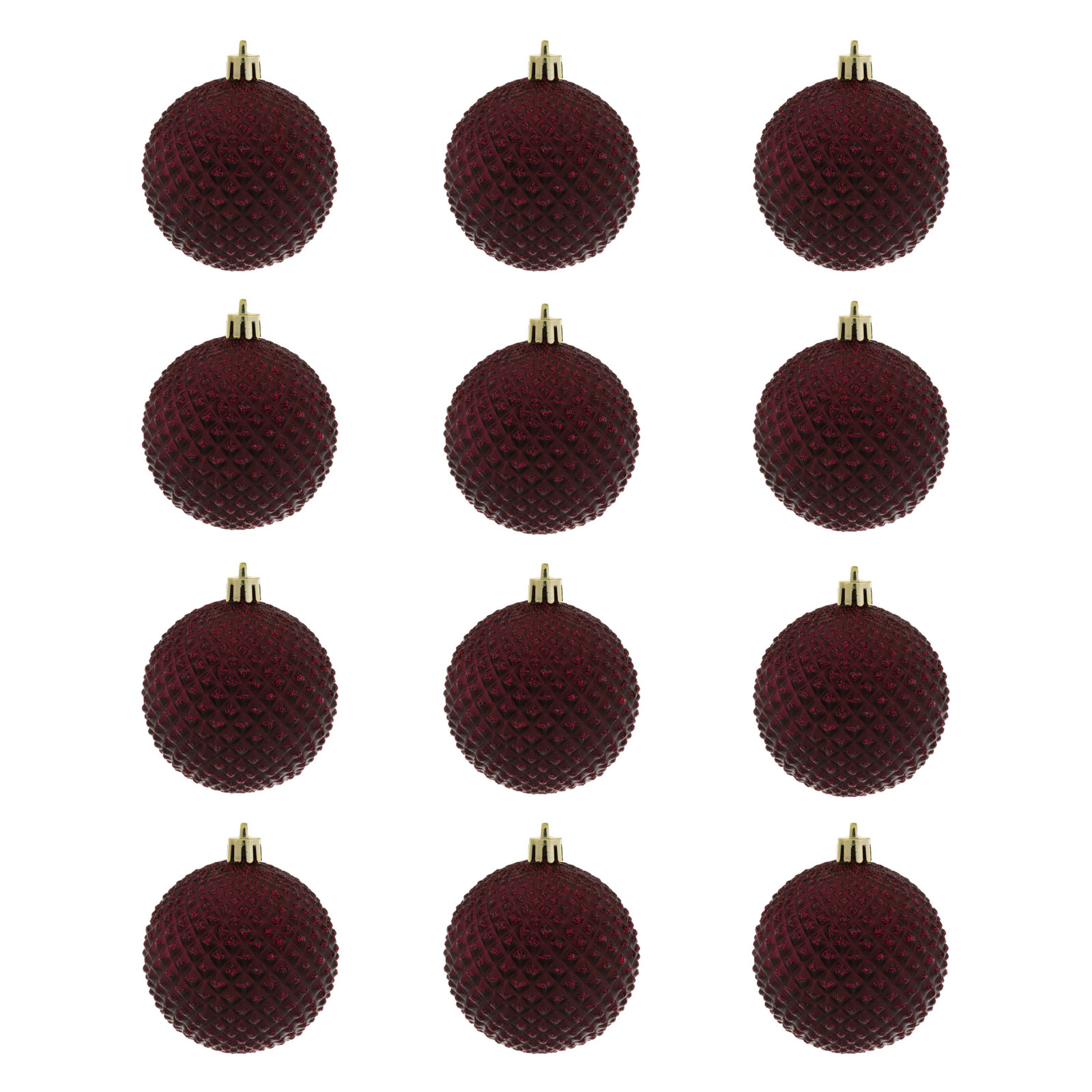 6" Bauble, Red