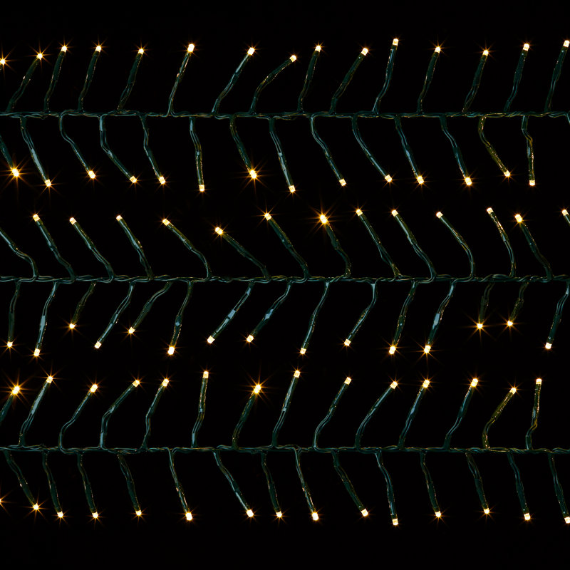 480 Multi Action Cluster String Lights, Warm White