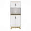 Armoire haute micro-ondes Wallas, cuisine