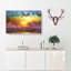 Rainbow Sunset Over The Ocean - Wrapped Canvas-56630205
