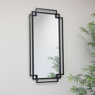 Cathelijne Metal Rectangle Wall Mirror