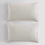 Calvin Klein Washed Percale Cotton Solid Comforter Set-1335429447-1278333973