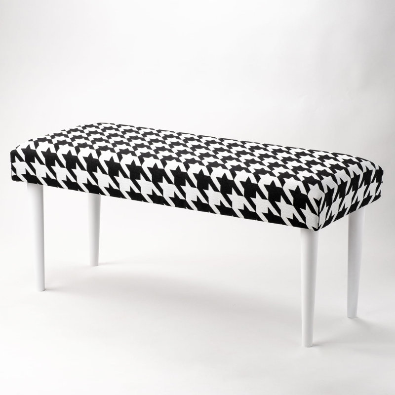 Rheems Velvet Upholstered Bench, H45 x W100 x D30cm