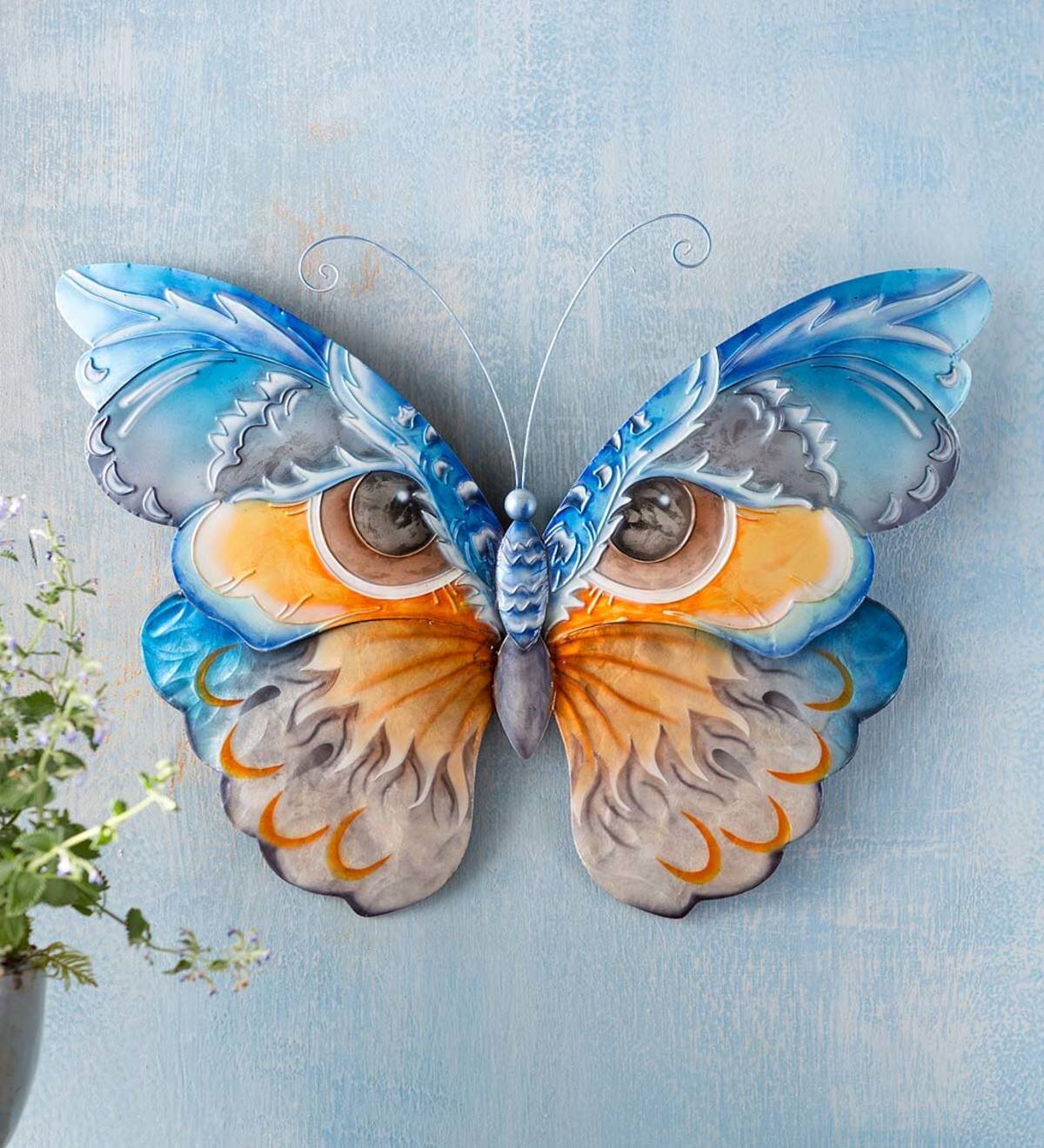 Stadtfeld Water/Rain Resistant Steel Animals & Insects Wall Decor