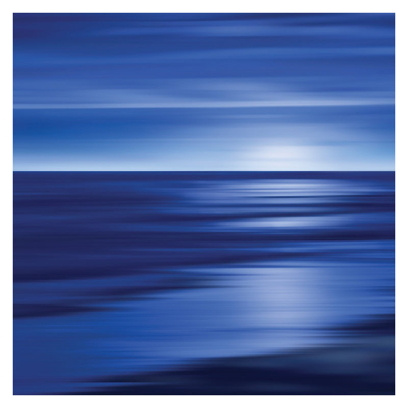 «Midnight Blue», impression sur toile, H 12 po x l 12 po x P 1,5 po
