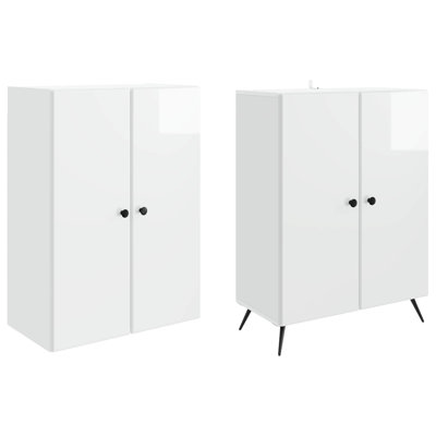 4 -Door 4 -Shelf Storage Cabinet