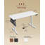 Ashala Adjustable Metal Base Standing Desk with Power Outlet-1109767267-1109767264