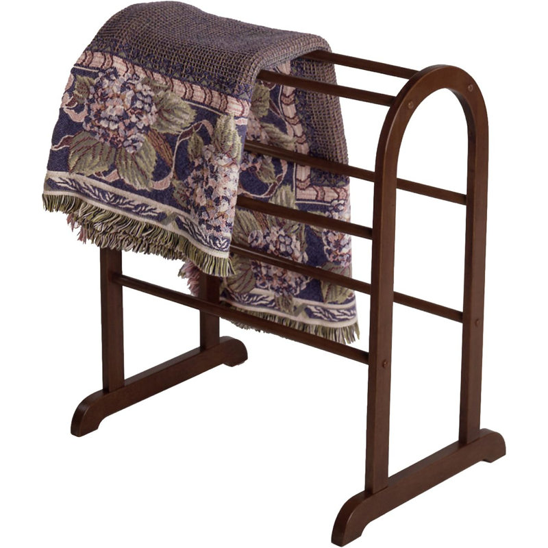 Rangement / rangement en bois Eleanor, noyer