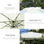 Minatare 265cm Cantilever Parasol
