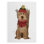 Chien de ski Goldendoodle - impression sur toile seulement - non encadrée