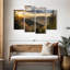 «Great Smoky Mountains Sunrise In Smoky Mountains», art mural sur toile, 4 pièces-93822056