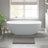 20X30" 100% Cotton 3000 Gsm Reversible Charcoal Bath Rug - Heavyweight, Medium Pile, Non Slip Suggested 1 Pcs , Look, Easy Maintenance-450267746-450267735