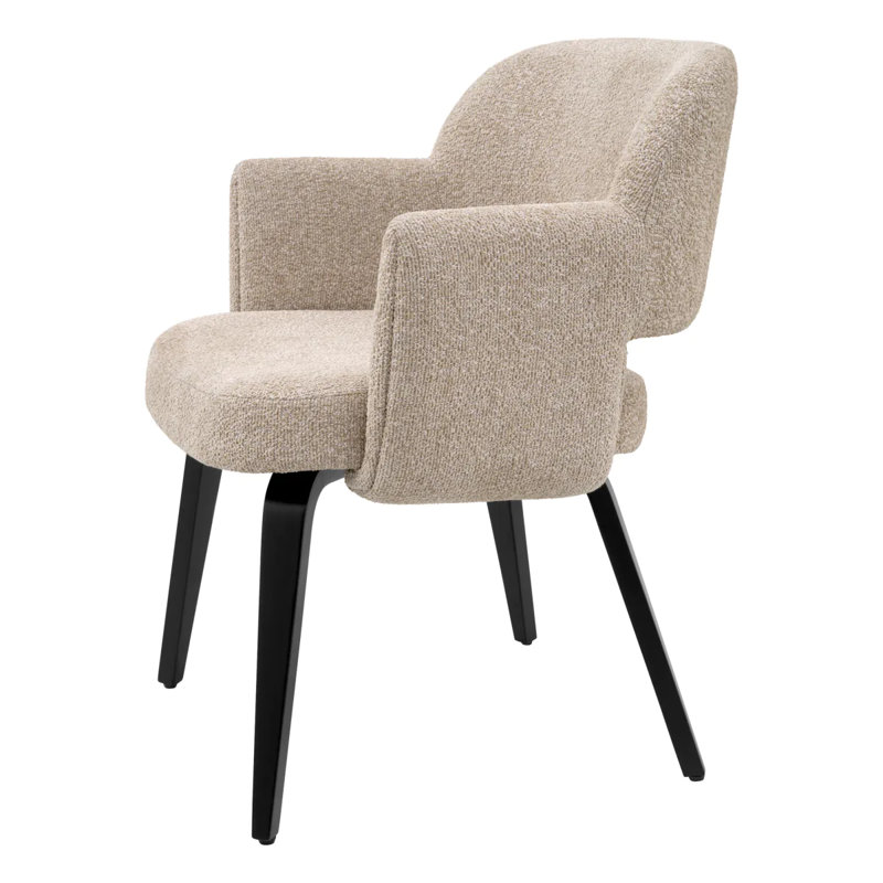 The Met X Eichholtz Upholstered Arm Chair, Palmer Beige
