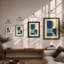 Harmony Geometric - Framed Print-1670213218-1670213219