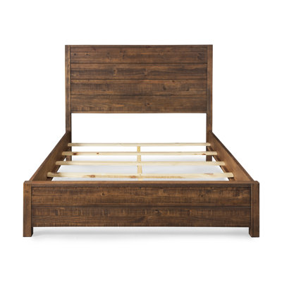Montauk Solid Wood Panel Bed