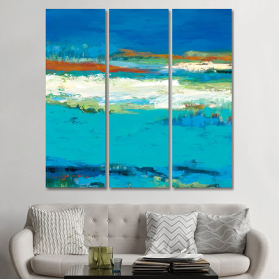 Aisle of White - Canvas Wall Art Set - Wrapped Canvas (Set of 3)