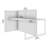 Easy Office Piece Computer Desk Office Set-49663036