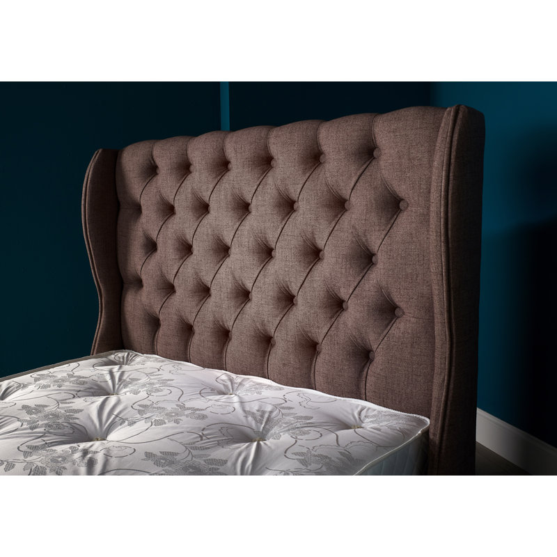 Shepherd Upholstered Bed, Double (4'6)