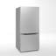 Midea 18,7 pieds cubes Pi. Réfrigérateur à congélateur inférieur Garage Ready (acier inoxydable)