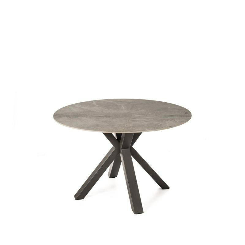 Ludie Round Metal Base Dining Table