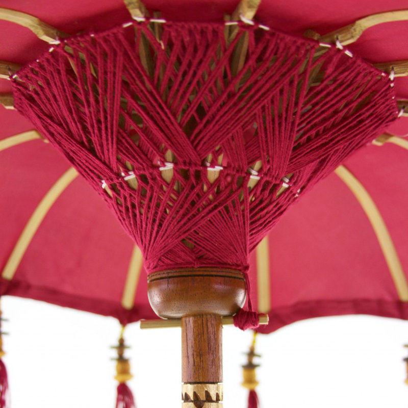 Sculpture de porte-parapluies Arnisha, Rouge