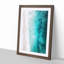 Swanbourne Beach in Australia in Abstract - Framed Print-55728286-55728285