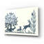 «Mill Life Pines» par Miranda Thomas, art mural en verre acrylique-545739479