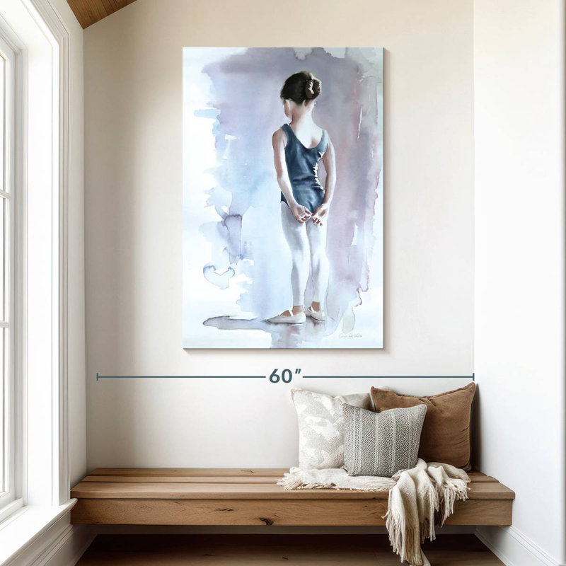 Enn First Day At Ballet, 48" H x 32" W
