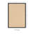 Nannette Handmade Light Beige Berber with Black Cotton Border Made in the USA Area Rug-726958216