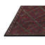Tapis de zone rouge/bleu contemporaine-2135342466