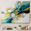 " Yellow And Turquoise Order In Complexity II "