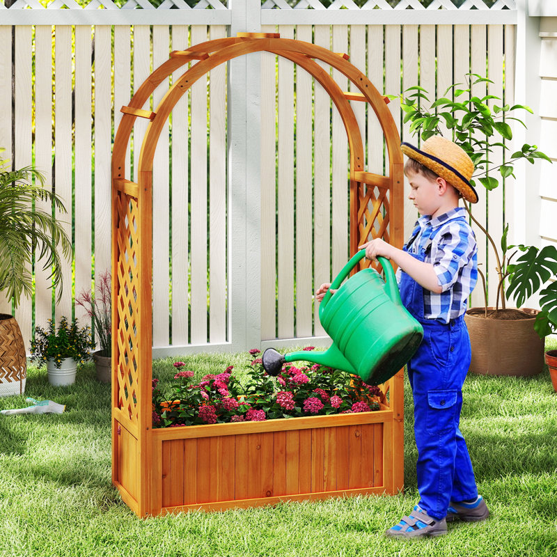 Wood Planter Box