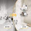 Stainless Steel Corner Shower Caddy, Wall-Mounted Triangular Shower Basket 2 Pack-159225959