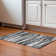 Premium Machine Washable Prisco Black Rug