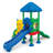 Structure de jeu Discovery Ridge avec ensemble de boulons d'ancrage
