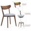19'' H Linen Upholstered Side Chair