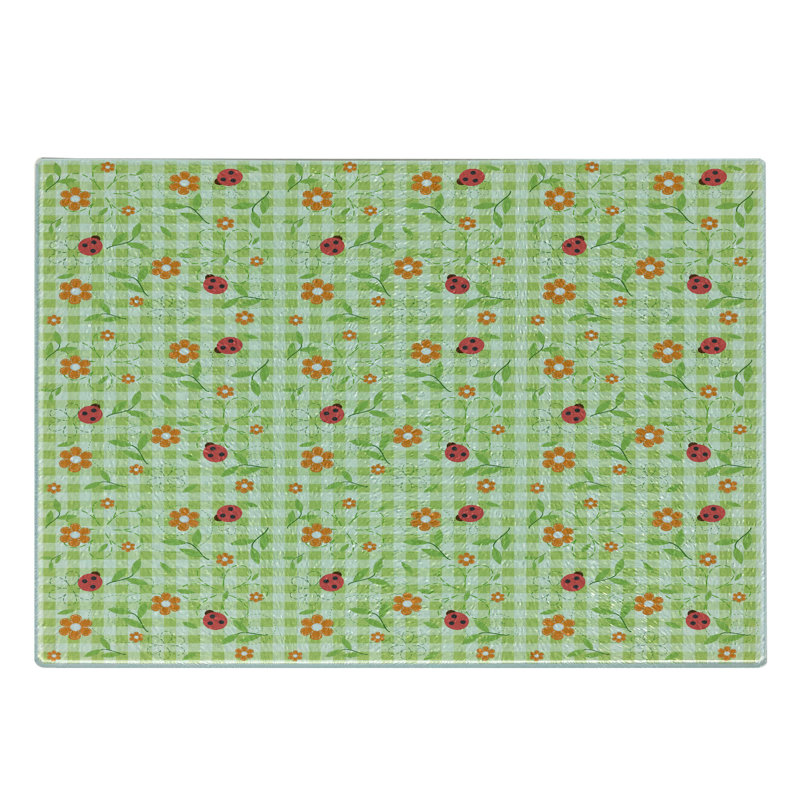 Planche à découper en verre trempé Ambesonne