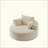 Fluffy Modern Corduroy Sofas, No Assembly Single Sleeper For Home