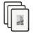 Rounded Rectangle Wood Frame Set-110367613-110367616